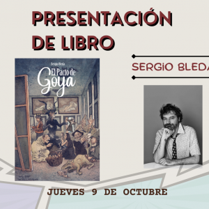 Biblioteca de Castilla la Mancha. Presentación de libro “El pacto de Goya” de Sergio Bleda