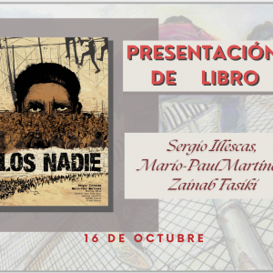Biblioteca de Castilla la Mancha. Presentación de la novela gráfica Los nadie