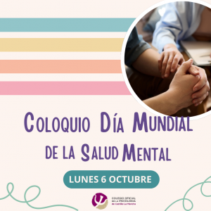 Biblioteca de Castilla la Mancha. Coloquio “Día Mundial de la Salud Mental”, Colegio Oficial de Psicología de Castilla-La Mancha