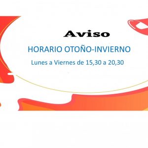 ambio de Horario