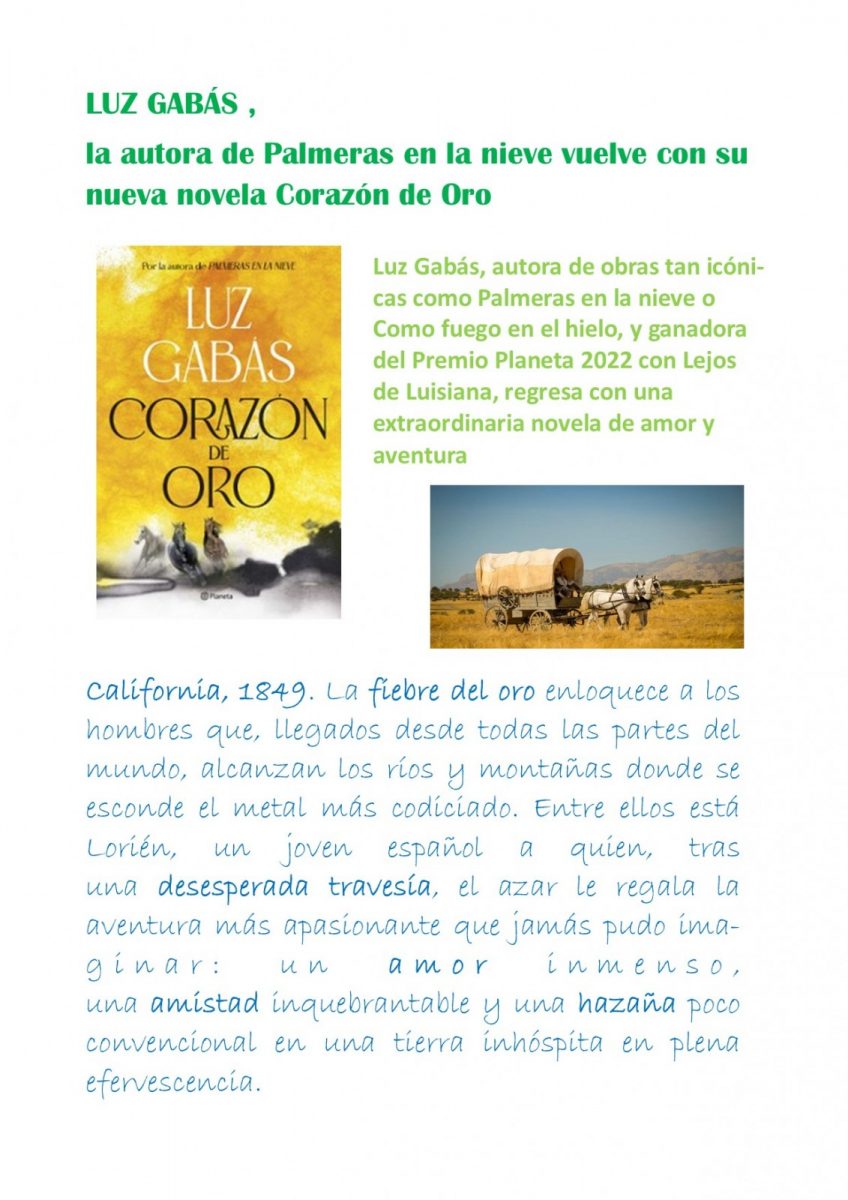 Corazon d eoro noticia