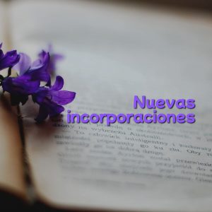 uevas incorporaciones📚