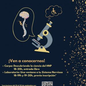 Actividades de la Noche de los Investigadores en el Hospital Nacional de Parapléjicos