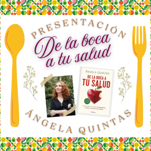 Biblioteca de Castilla la Mancha. Presentación Ángela Quintas: De la boca a tu salud