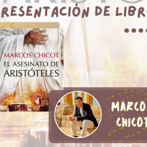 Biblioteca de Castilla La Mancha. Presentación de libro: “El asesinato de Aristóteles” de Marcos Chicot