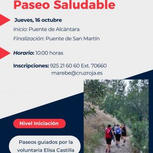 Paseo saludable de Cruz Roja
