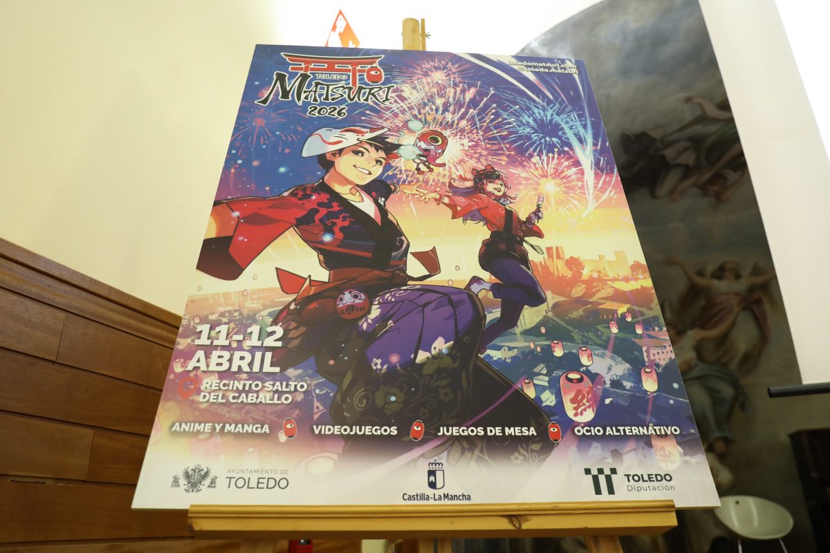 https://www.toledo.es/wp-content/uploads/2025/10/cartel-matsuri-6.30-10-25-1200x800.jpg. Ana Pérez destaca que la celebración de la cuarta edición del Toledo Matsuri refuerza la proyección cultural de la ciudad