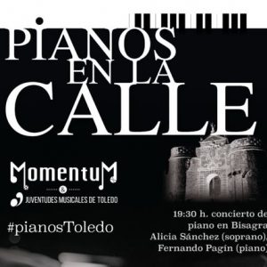 Concierto dentro de la actividad Pianos en la Calle
