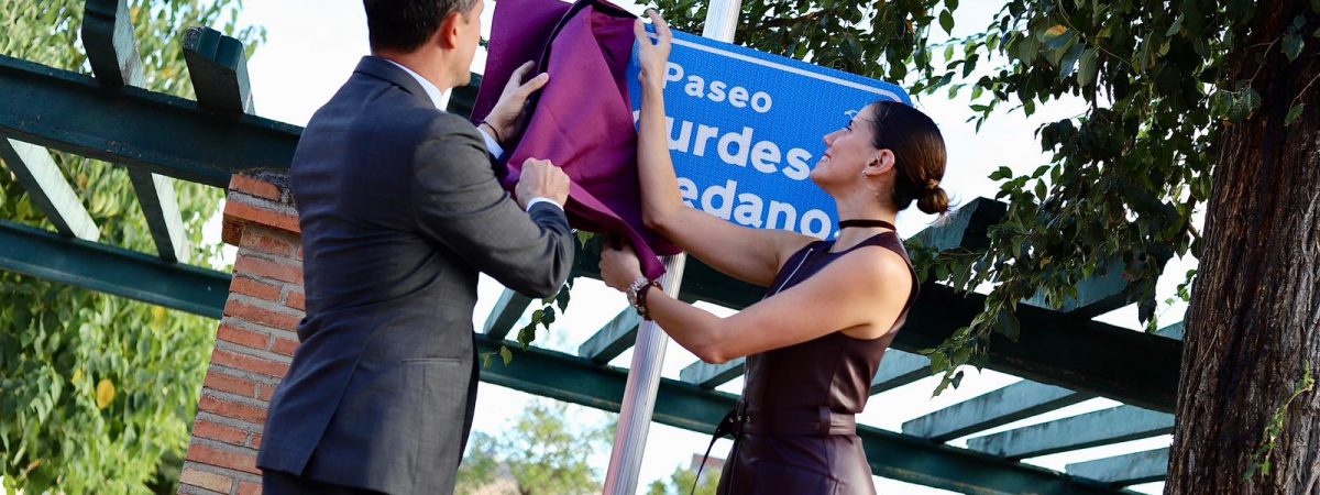 Lourdes Mohedano ya tiene un paseo con…