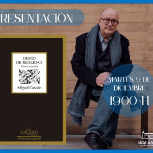 Biblioteca de Castilla-La Mancha. Presentación de libro: Estos nuevos tópicos, de Miguel Casado