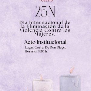 Acto por el Día Internacional de la Eliminación de la Violencia Contra las Mujeres