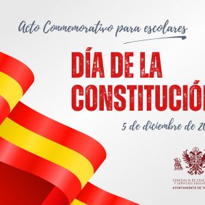 Día de la Constitución: acto conmemorativo para escolares
