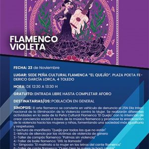 lamenco violeta.