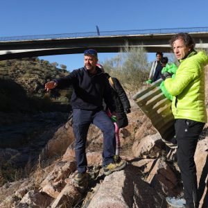 ozano destaca el éxito de la II Jornada de Basuraleza impulsada por el Ayuntamiento y el Club 17 Cimas