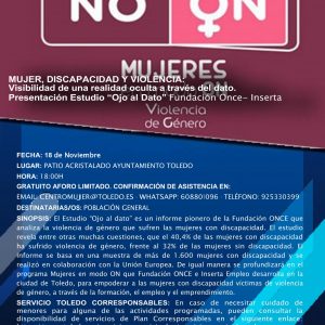 isibilidad de una realidad oculta a través del dato.  Presentación Estudio “Ojo al Dato” Fundación Once- Inserta.