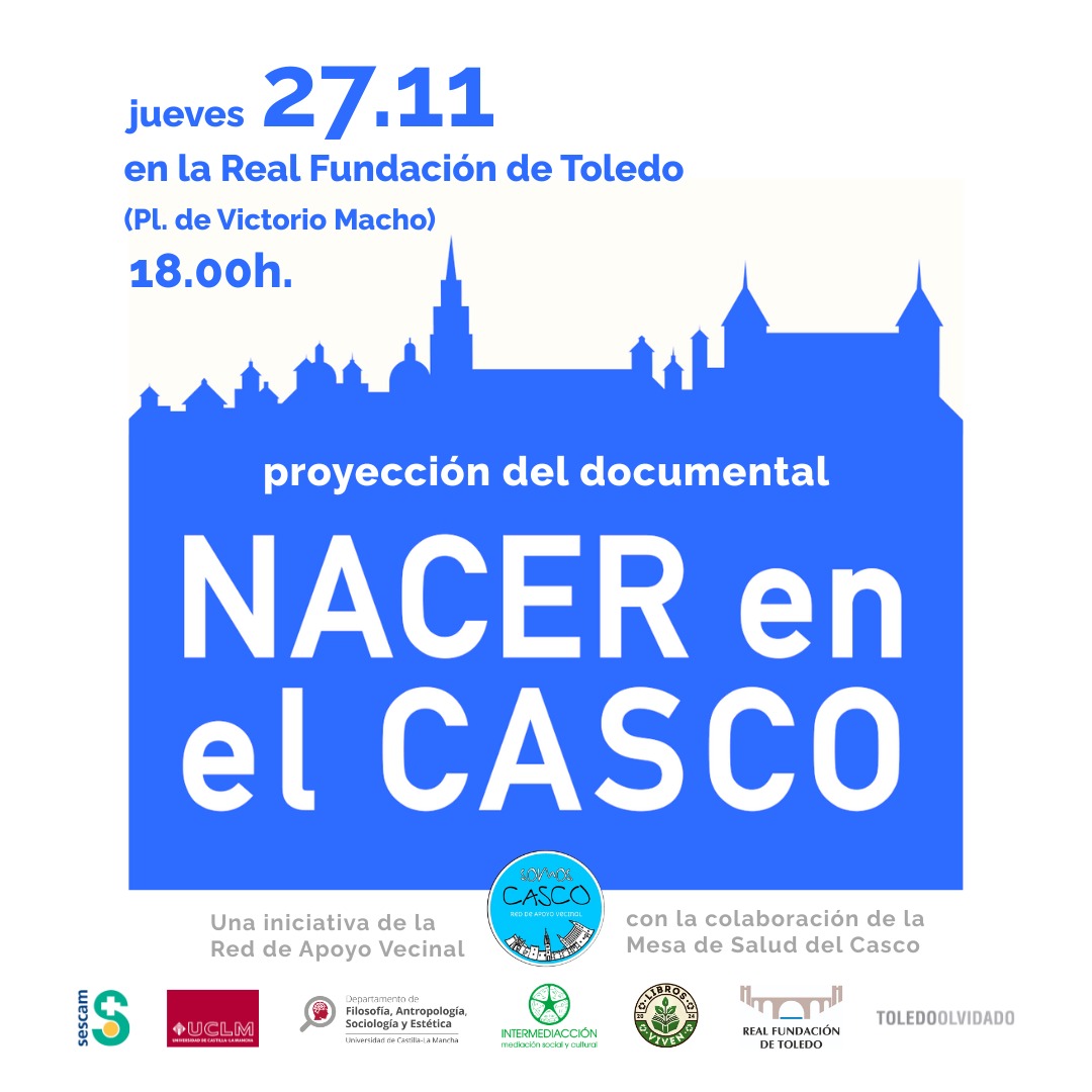 https://www.toledo.es/wp-content/uploads/2025/11/nacer_en_el_casco.jpg. Real Fundación de Toledo. Proyección del documental Nacer en el Casco. Memoria fotográfica de la maternidad y crianza en el casco histórico de Toledo.
