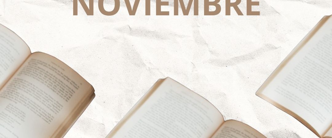 Novedades literarias de noviembre