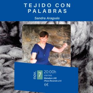 Cuentos para público joven y adulto con Sandra Araguás