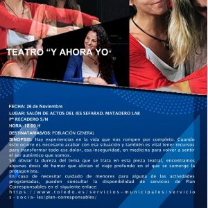 eatro “Y ahora yo”.