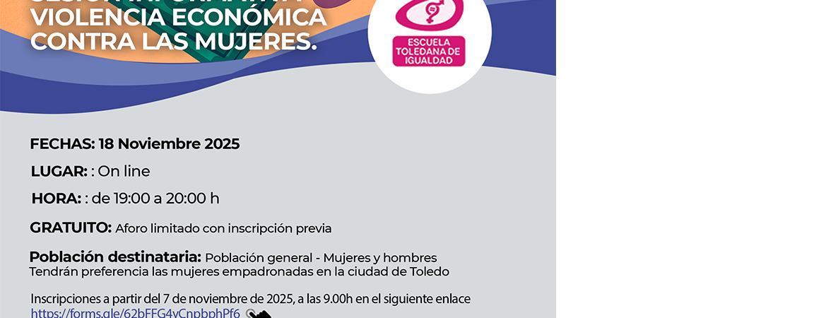 POSTPUESTA: Sesión informativa violencia económica contra las…