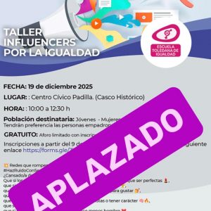 aller influencers por la igualdad. APLAZADO.