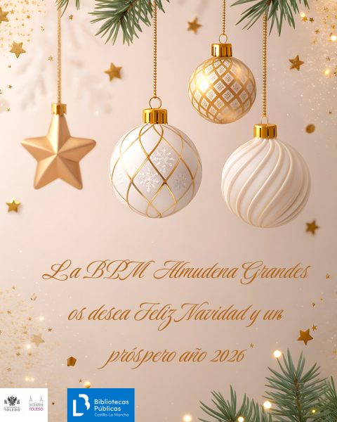 La BPM Almudena Grandes os desea Feliz Navidad