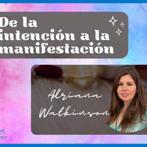 Conferencia «De la intención a la manifestación»