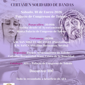 Certamen solidario Bandas. Stmo, Cristo de la Humildad