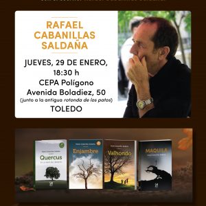 Encuentro literario con el escritor «Rafael Cabanillas Saldaña».