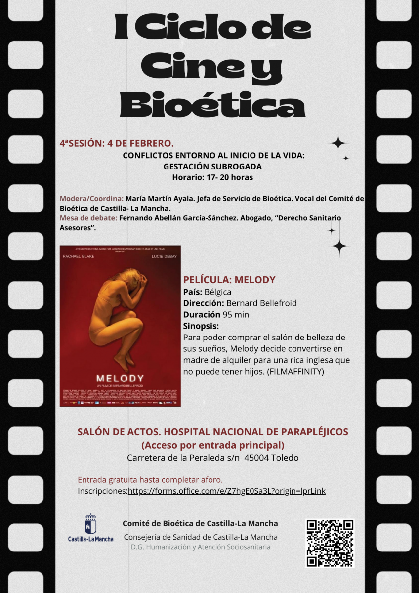 https://www.toledo.es/wp-content/uploads/2026/01/melody-848x1200.png. I Ciclo de Cine y Bioética de Castilla-La Mancha.