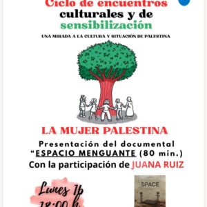 Conferencia: «Una mirada a la cultura y situación palestina: mujeres.»