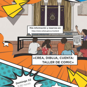 «DÍA DEL CÓMIC «CREA, DIBUJA, CUENTA: TALLER DE COMIC»