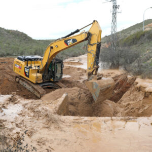 oreto Molina informa sobre las reparaciones urgentes para garantizar la seguridad tras las lluvias torrenciales
