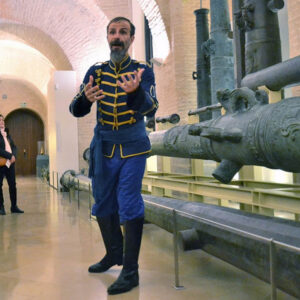 «MUSEO EN VIVO – VISITA TEATRALIZADA: Baldomero, el valiente artillero»