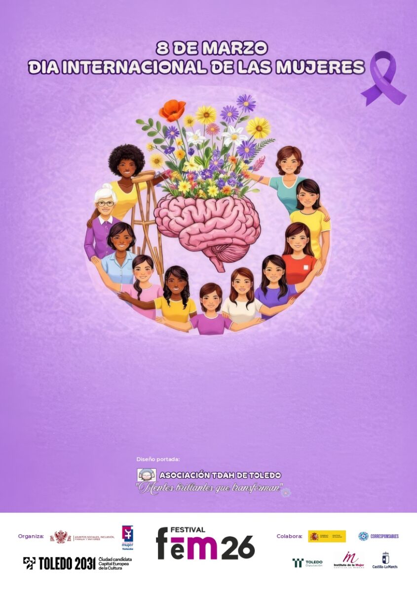 https://www.toledo.es/wp-content/uploads/2026/02/cartel-8m-programacion-845x1200.jpg. Programa 8 de marzo Día Internacional de las Mujeres