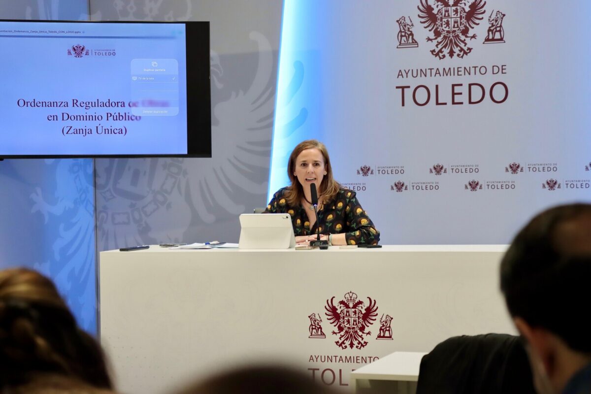 https://www.toledo.es/wp-content/uploads/2026/02/loreto-molina-rueda-1.19-02-26-1200x800.jpg. Molina asegura que la nueva Ordenanza de Zanja Única pretende agilizar obras, reducir molestias y proteger el patrimonio urbano