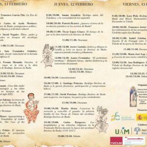 CONGRESO INTERNACIONAL: «El arzobispo Jiménez de Rada y el diálogo cultural y religioso con el islam y el judaísmo»